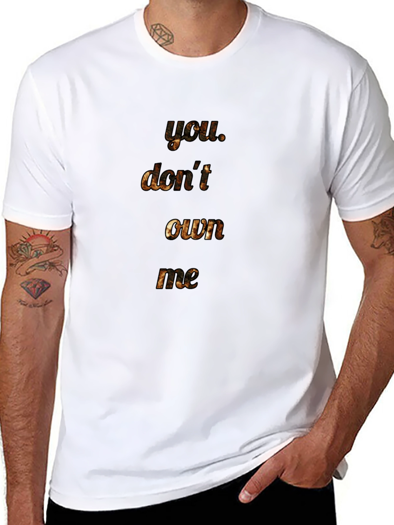 You Dont Own Me T-Shirt - Statement Tee