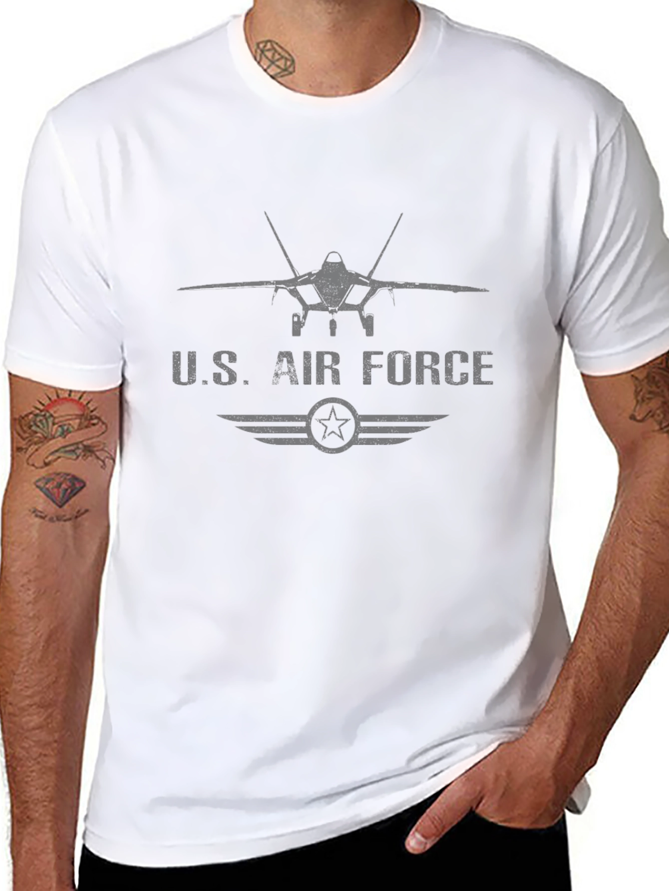 U.S. Air Force Graphic Tee - Black