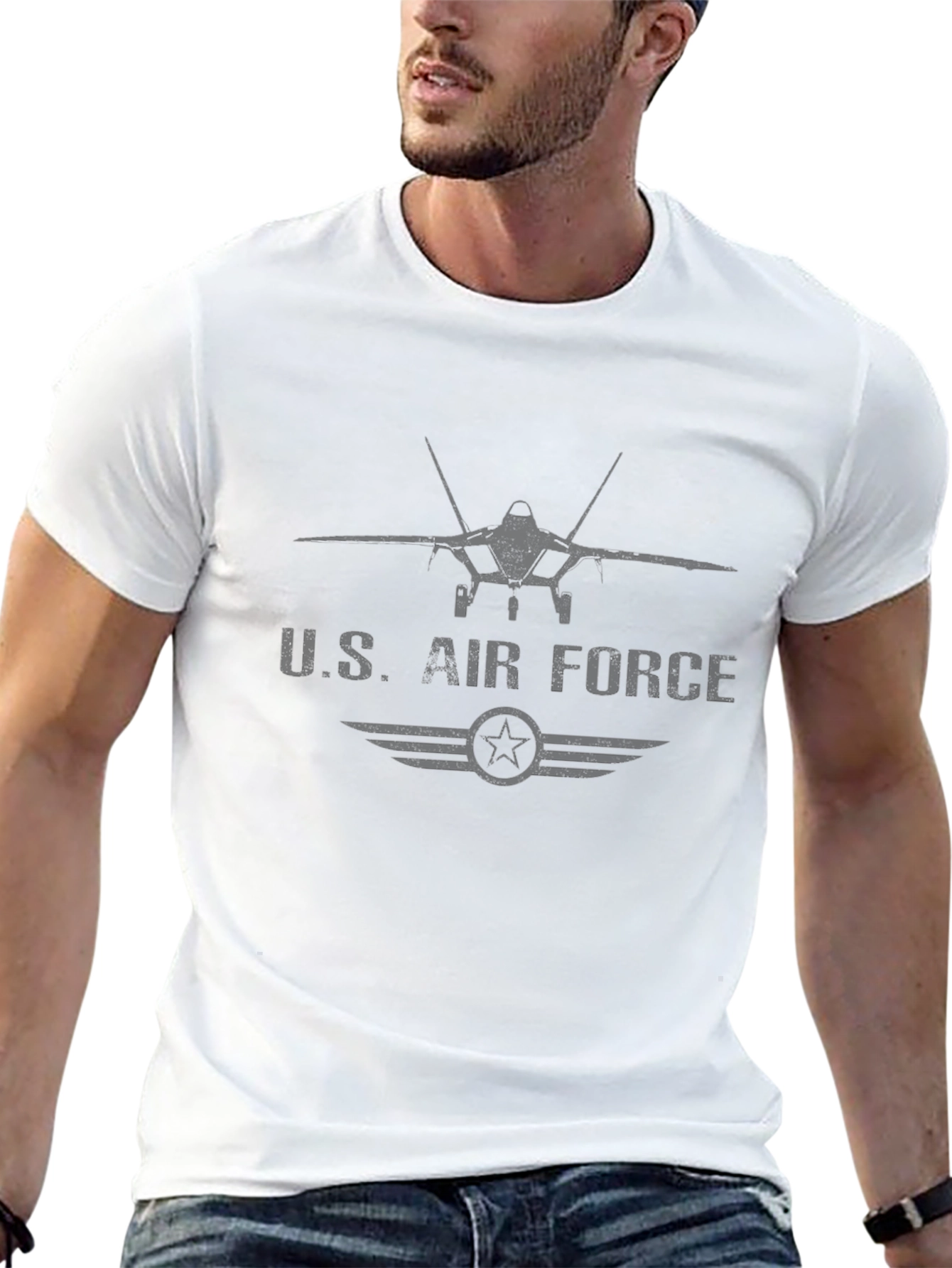 U.S. Air Force Graphic Tee - Black