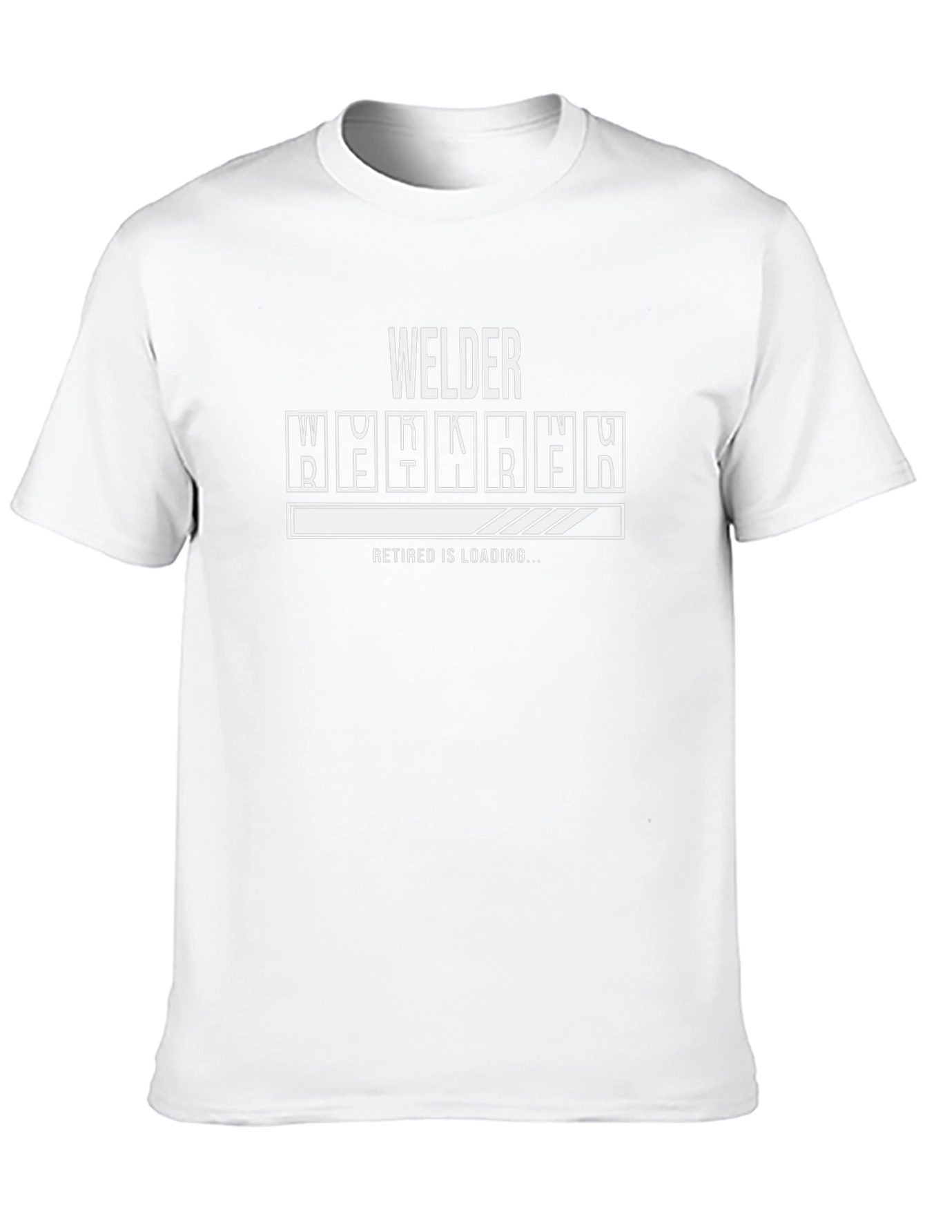 Welder Retirement Loading T-Shirt