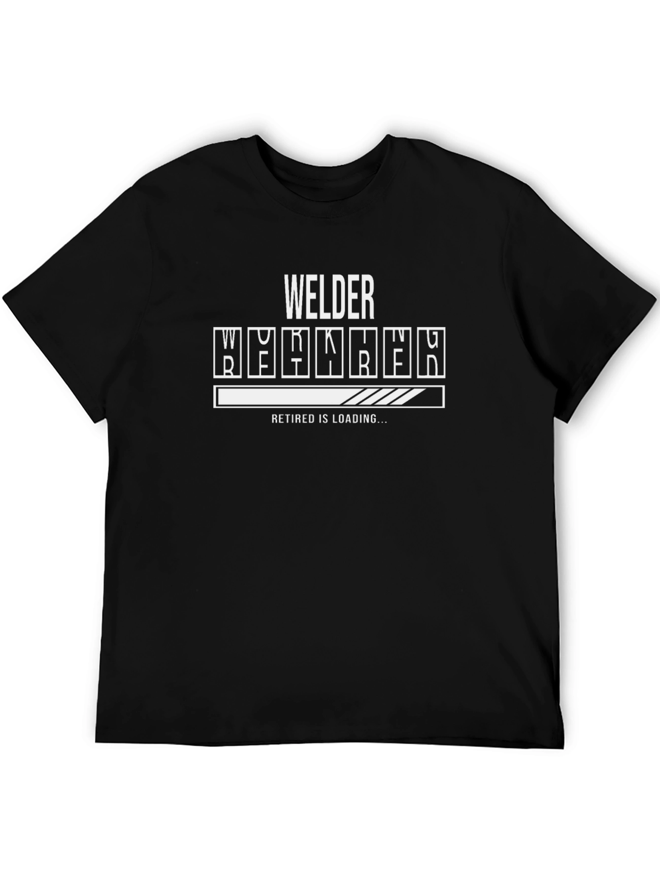 Welder Retirement Loading T-Shirt