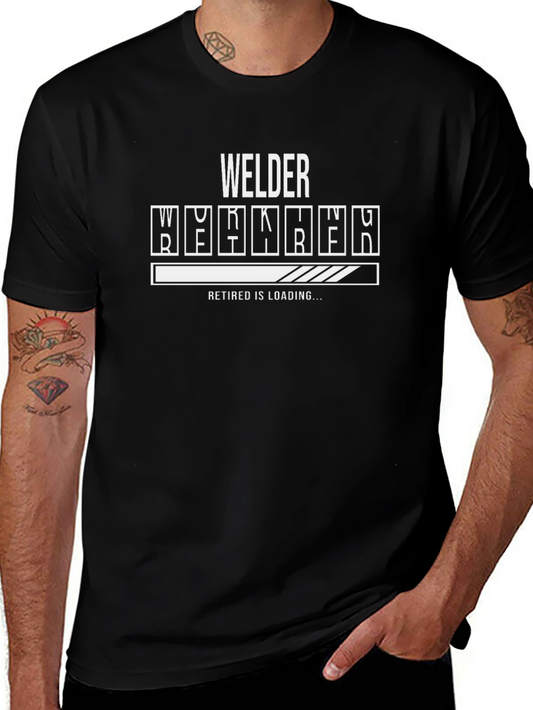 Welder Retirement Loading T-Shirt