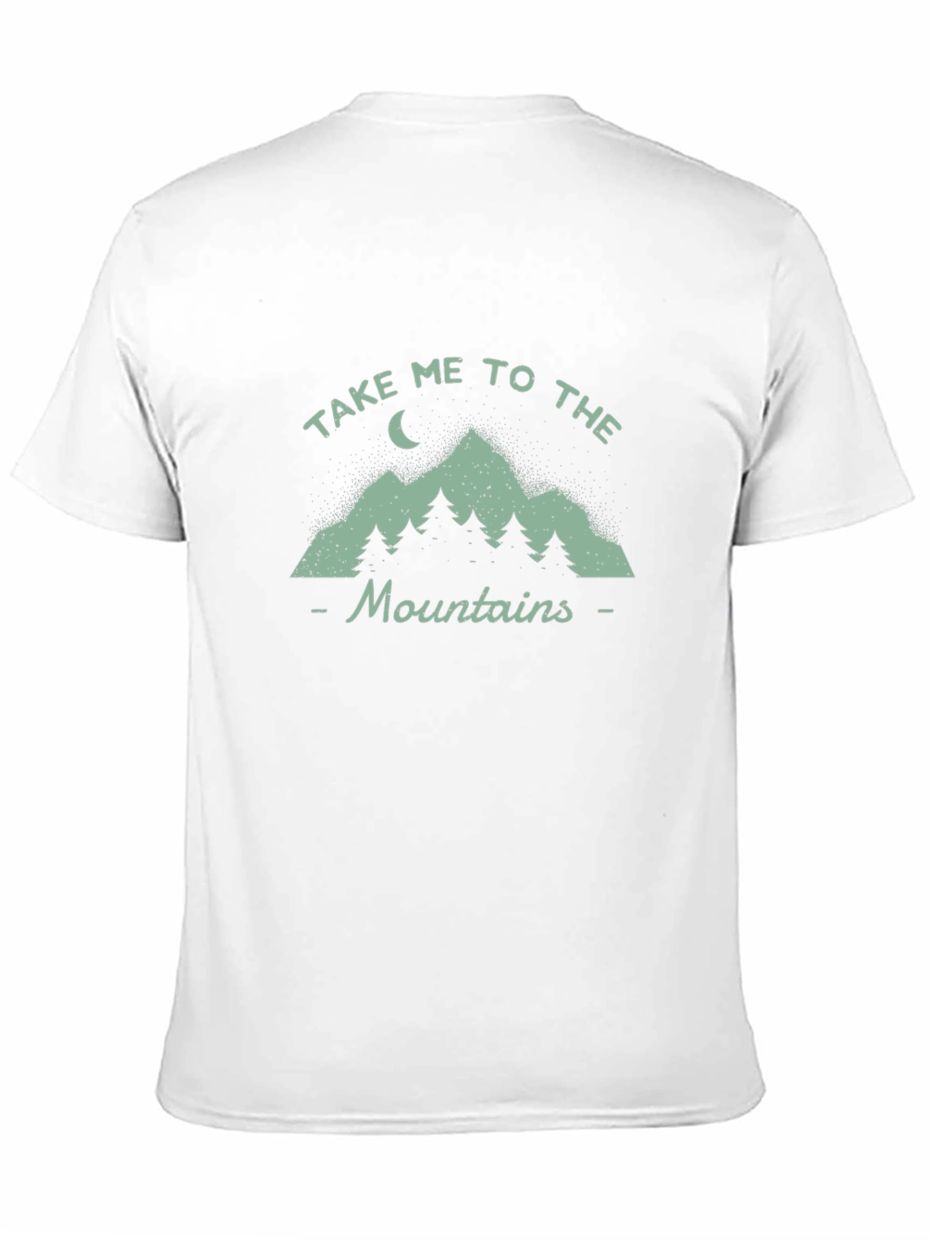 Take Me to the Mountains Black Graphic Tee