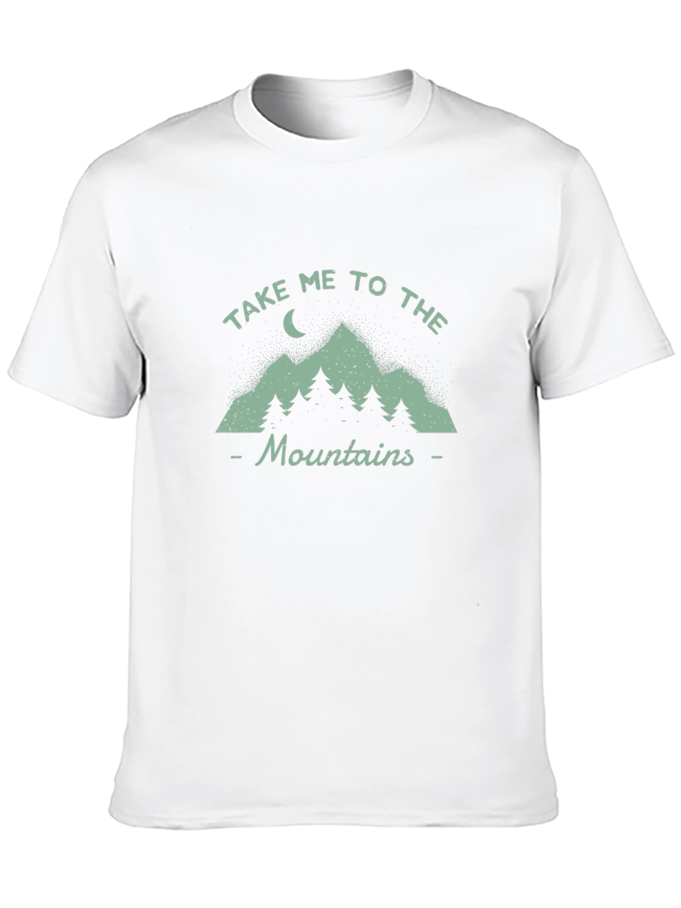 Take Me to the Mountains Black Graphic Tee