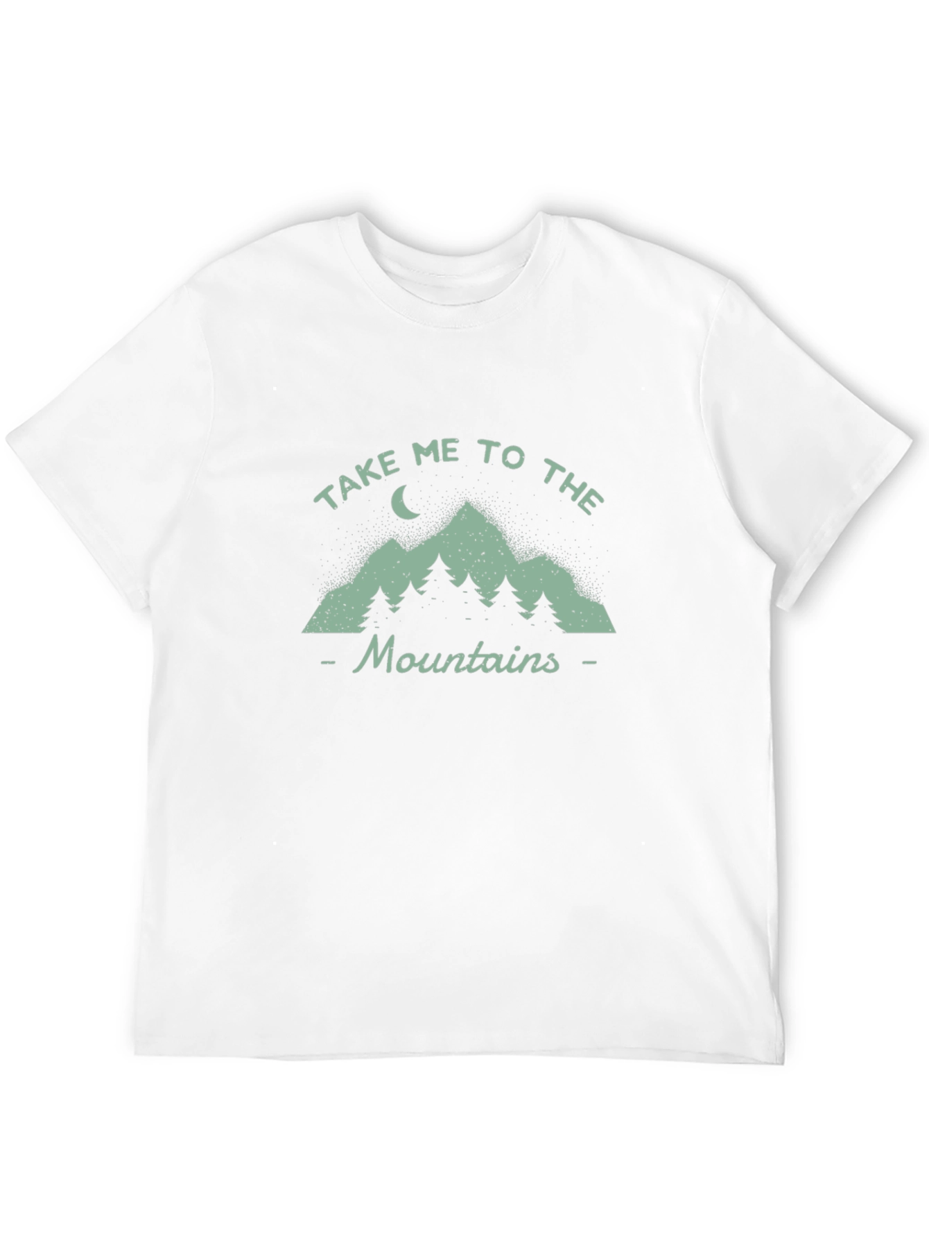 Take Me to the Mountains Black Graphic Tee