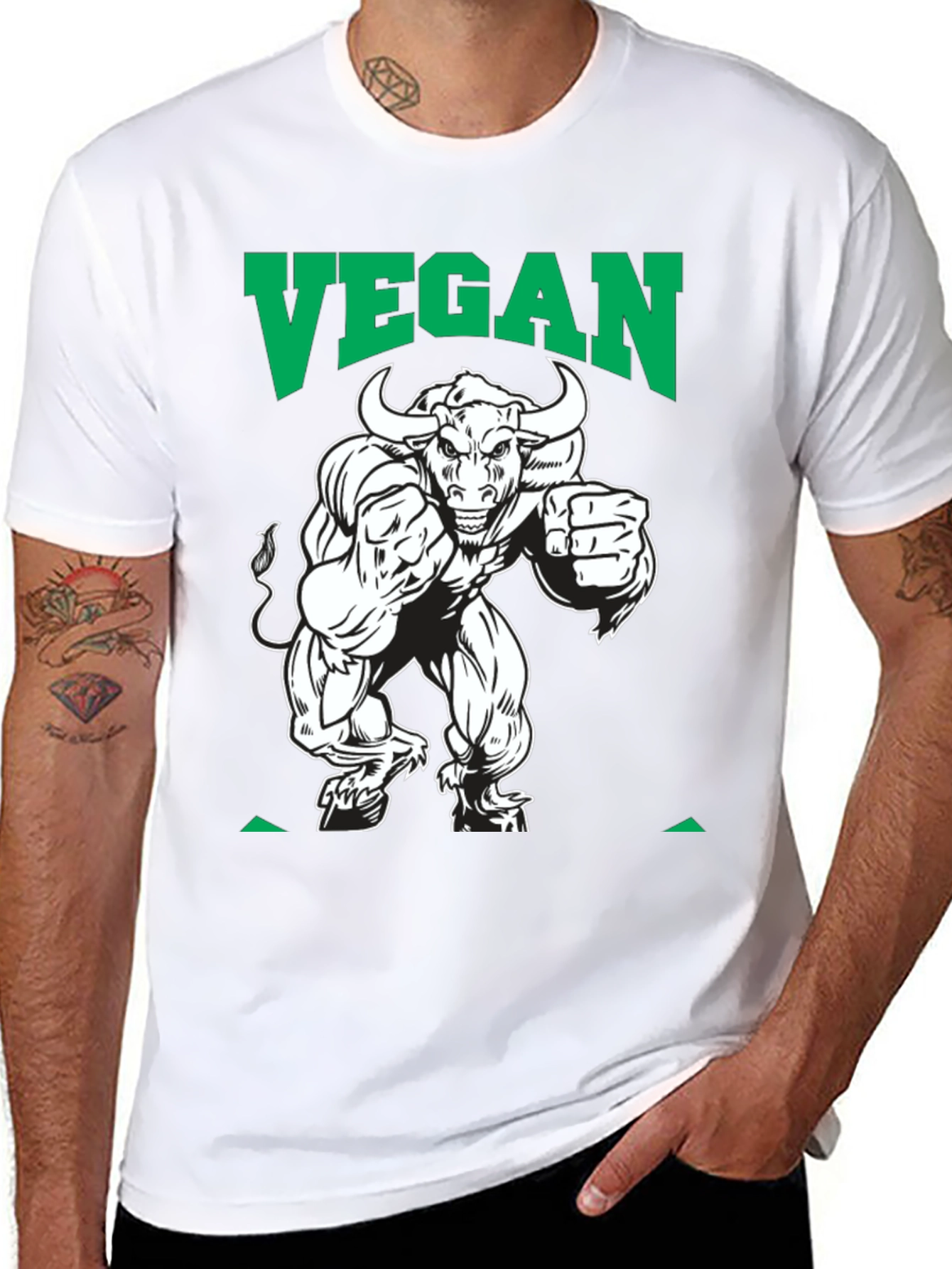 Vegan Bull T-Shirt