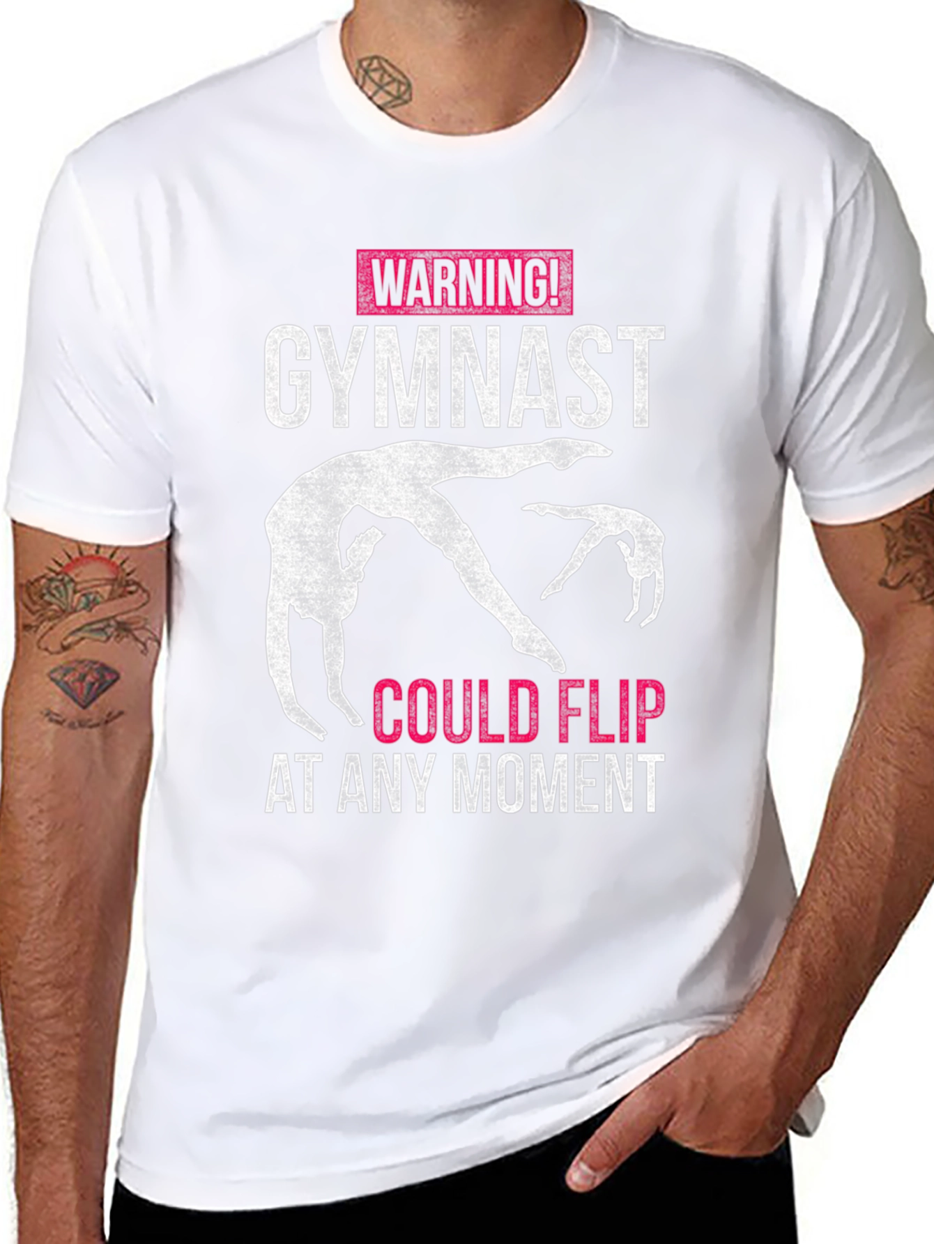 Warning Gymnast Could Flip T-Shirt