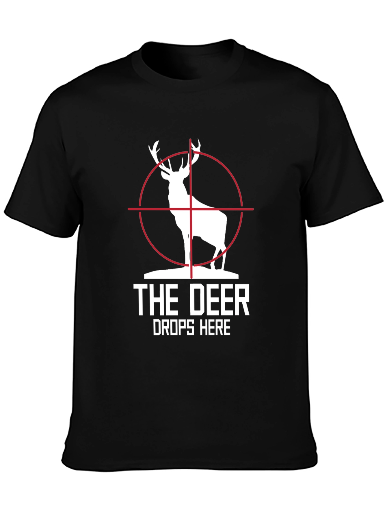 The Deer Drops Here Graphic Tee