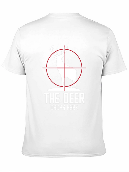 The Deer Drops Here Graphic Tee