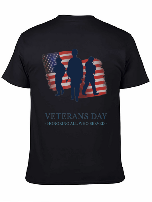 Veterans Day Honor T-Shirt - Honoring All Who Served