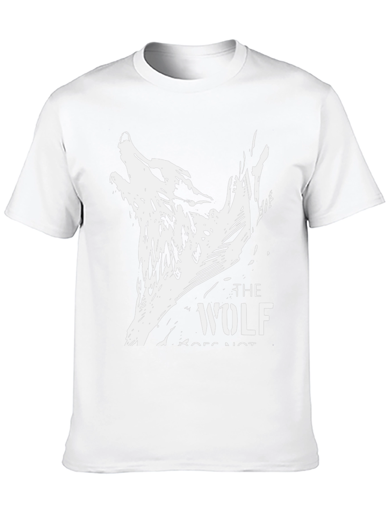 The Wolf Graphic Black T-Shirt