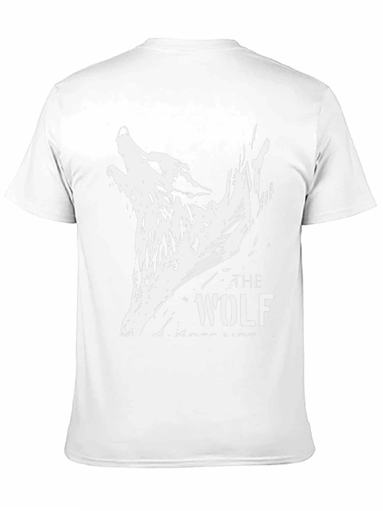 The Wolf Graphic Black T-Shirt