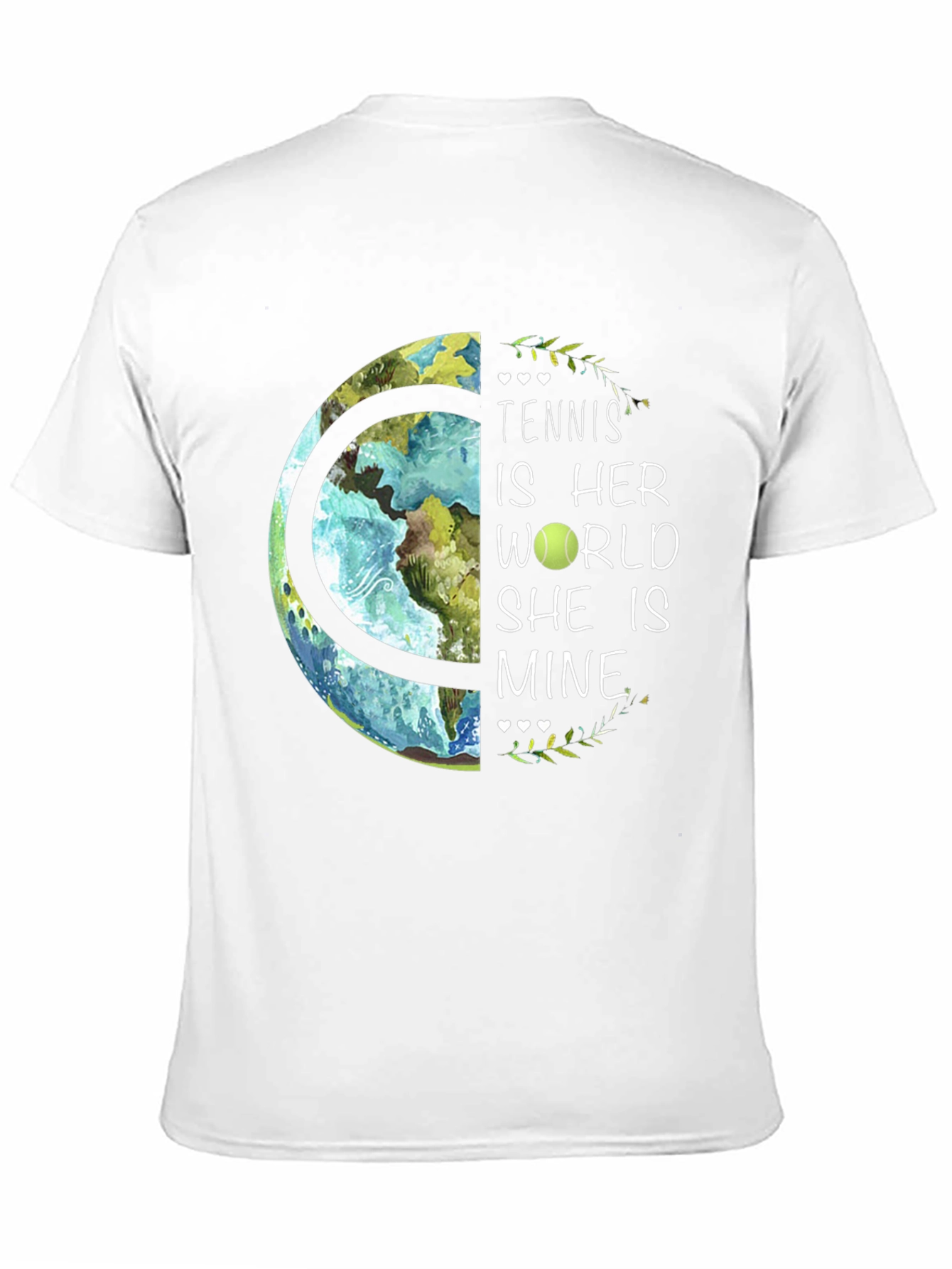 Tennis is Her World Graphic T-Shirt