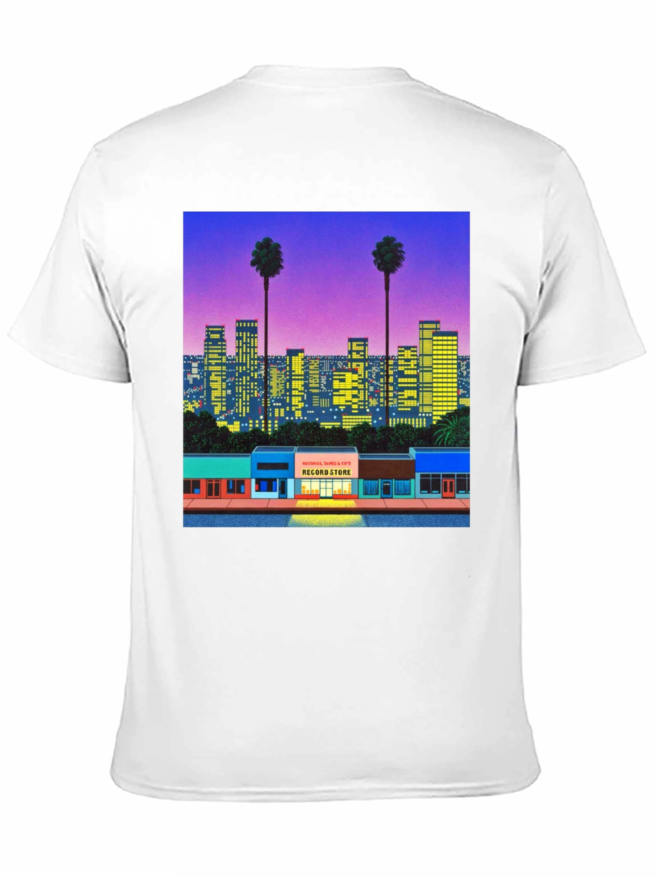 Vaporwave Cityscape T-Shirt