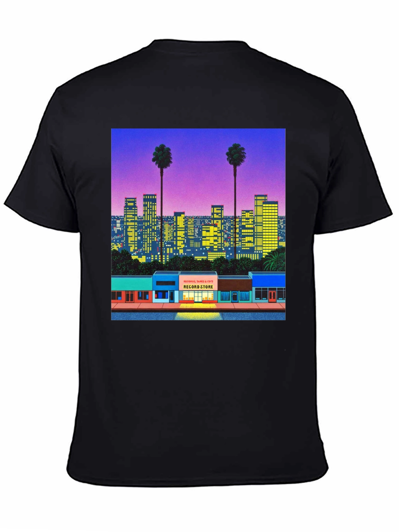 Vaporwave Cityscape T-Shirt