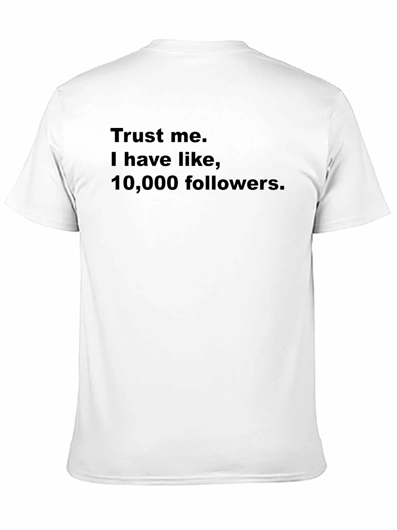 Trust Me I Have 10000 Followers Graphic Tee