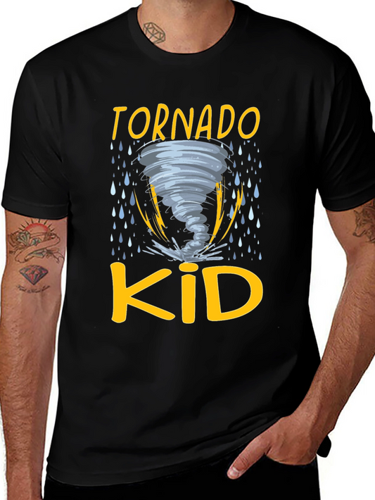 Tornado Kid Graphic Tee - Weather Fan T-Shirt
