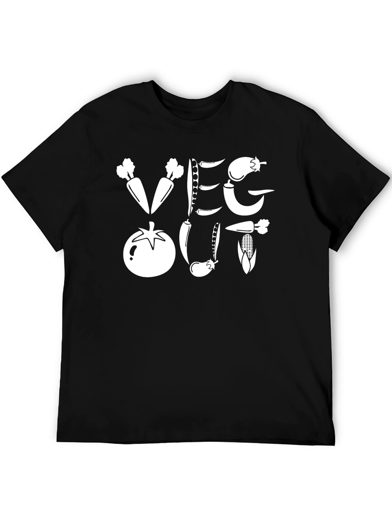 Veg Out T-Shirt - Vegan Vegetarian Tee