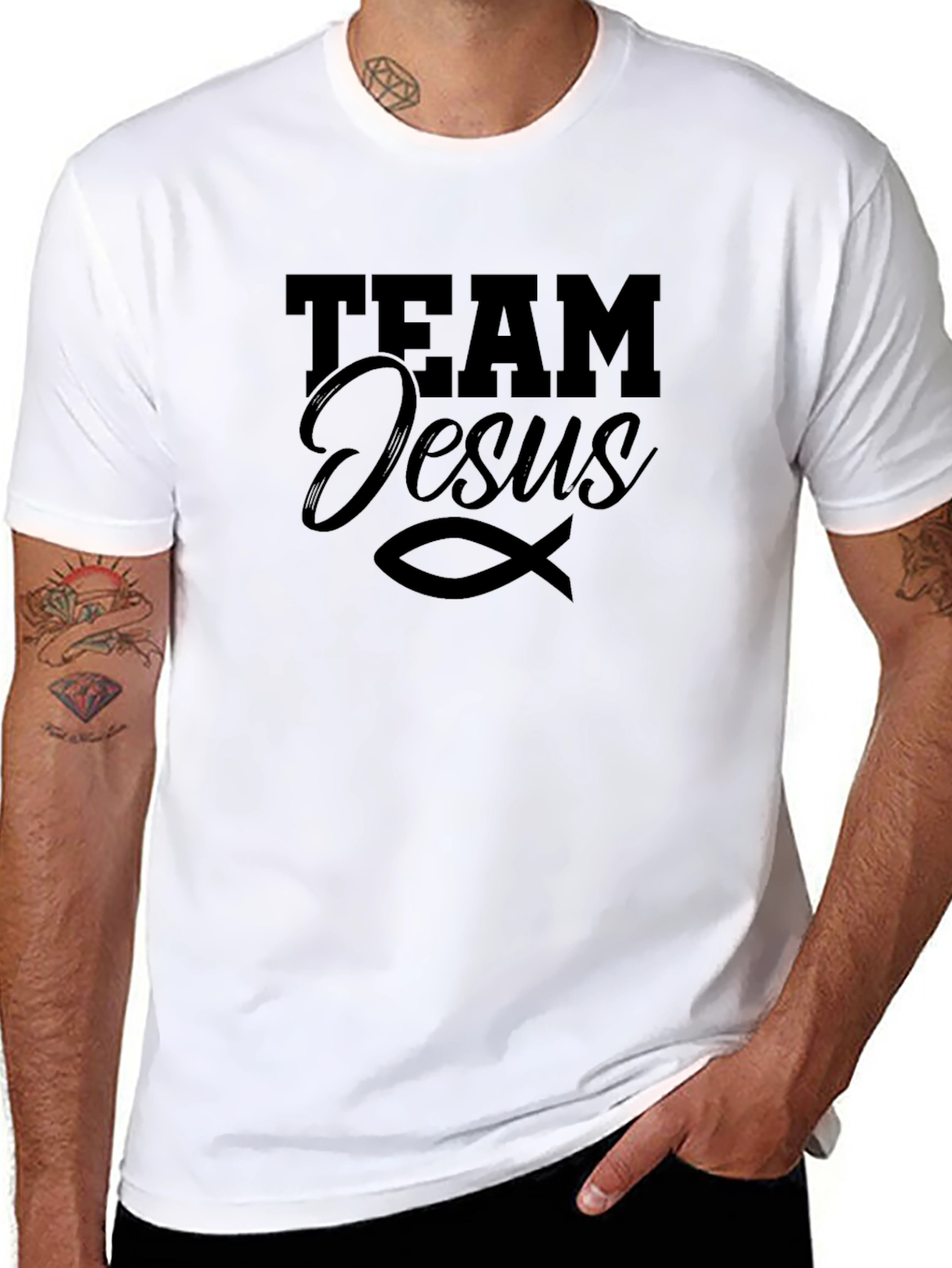 Team Jesus T-Shirt - Christian Faith Apparel