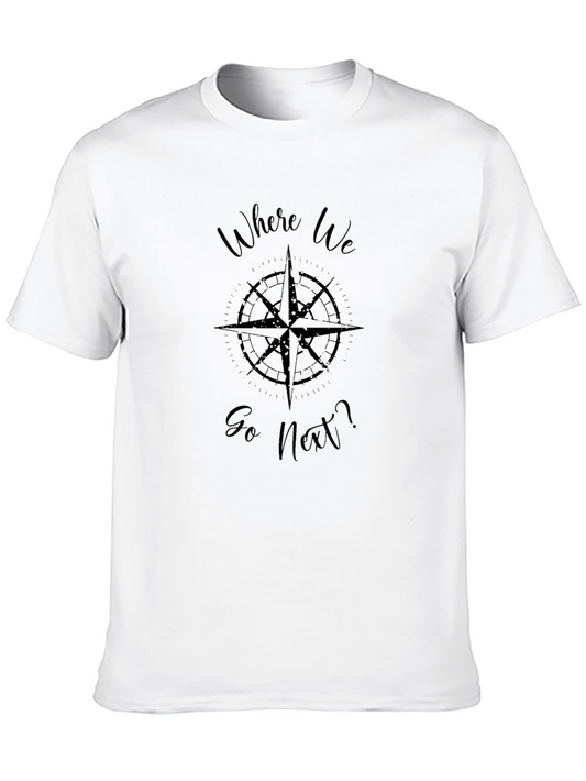 Where We Go Next Compass T-Shirt