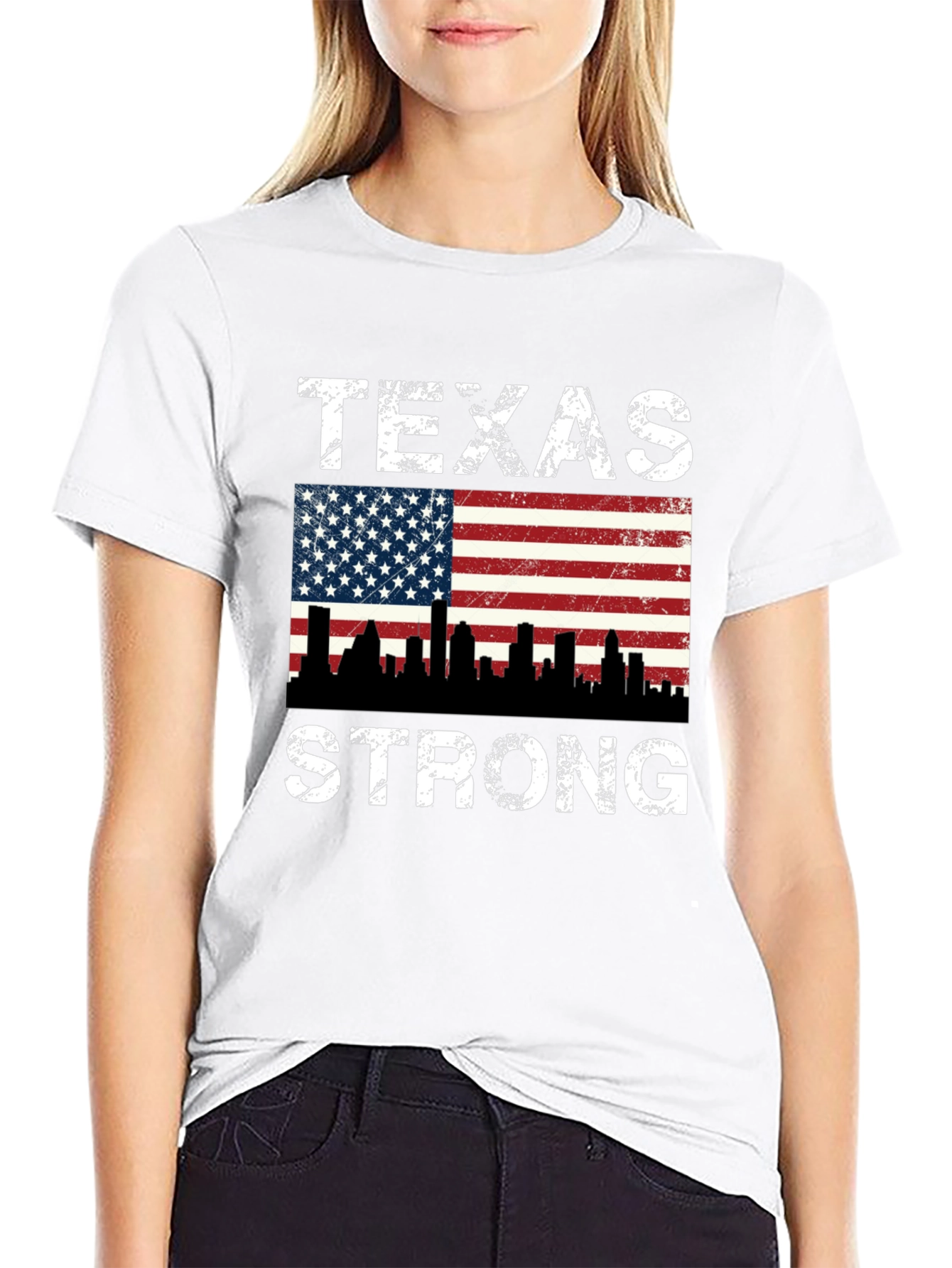 Texas Strong Graphic T-Shirt
