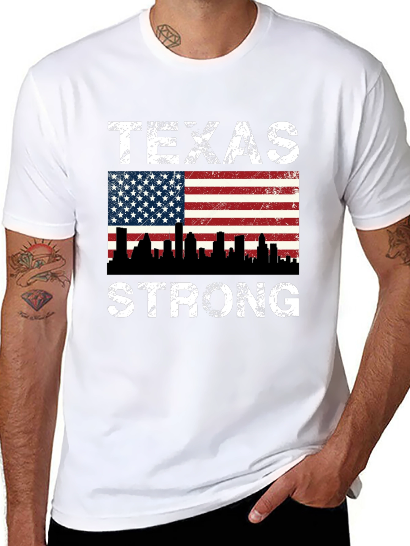 Texas Strong Graphic T-Shirt