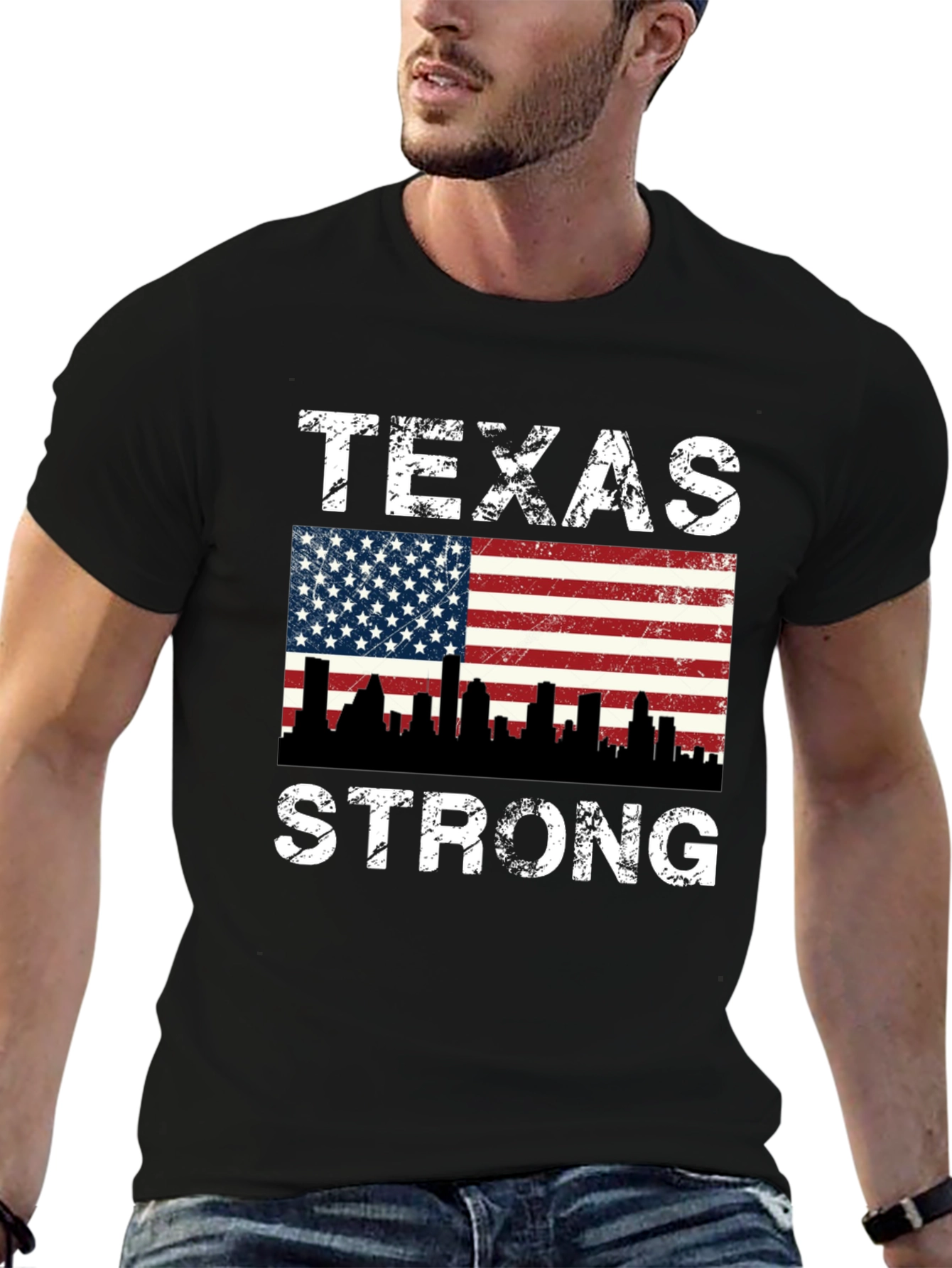 Texas Strong Graphic T-Shirt