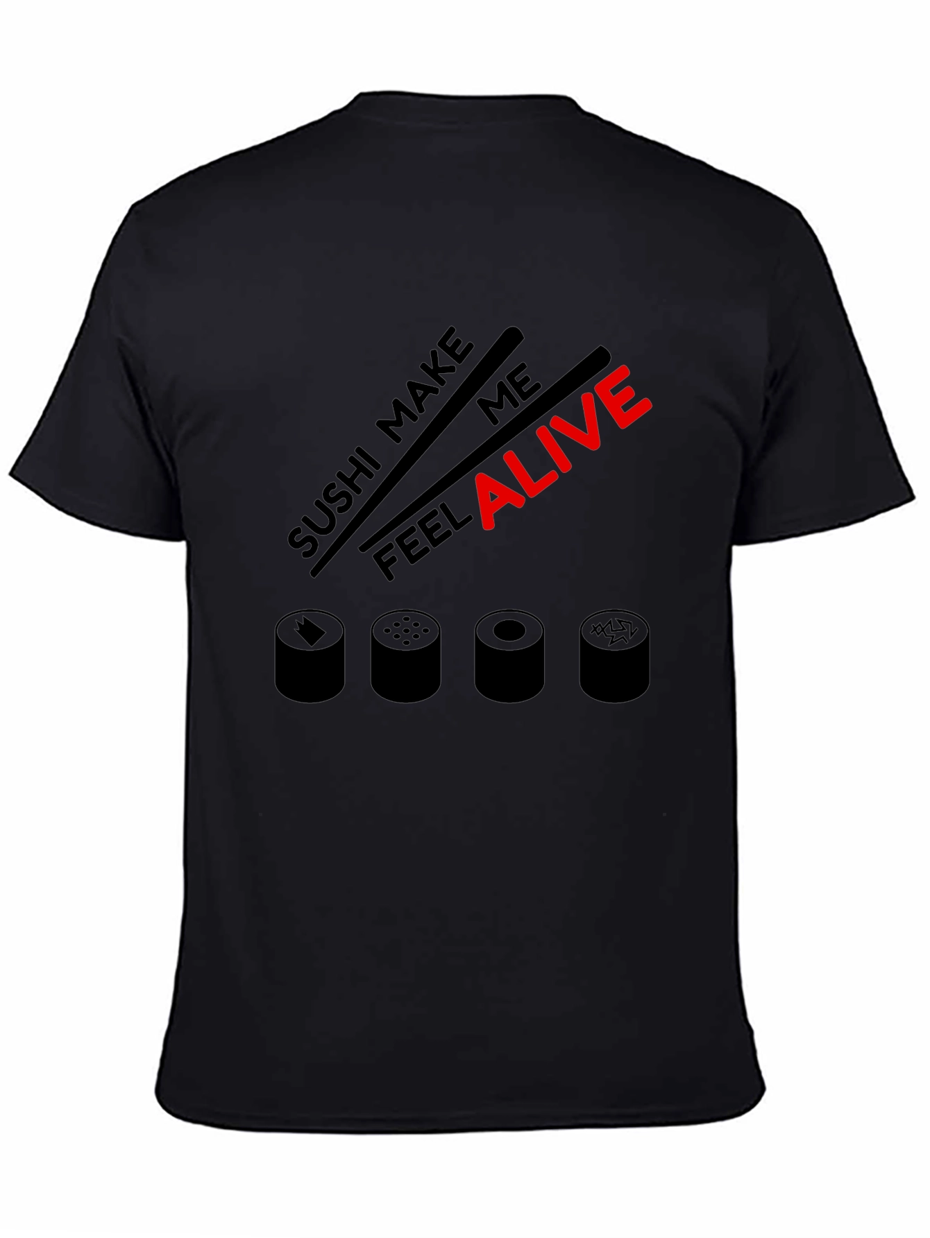 Sushi Lover Graphic Tee - Make Me Feel Alive
