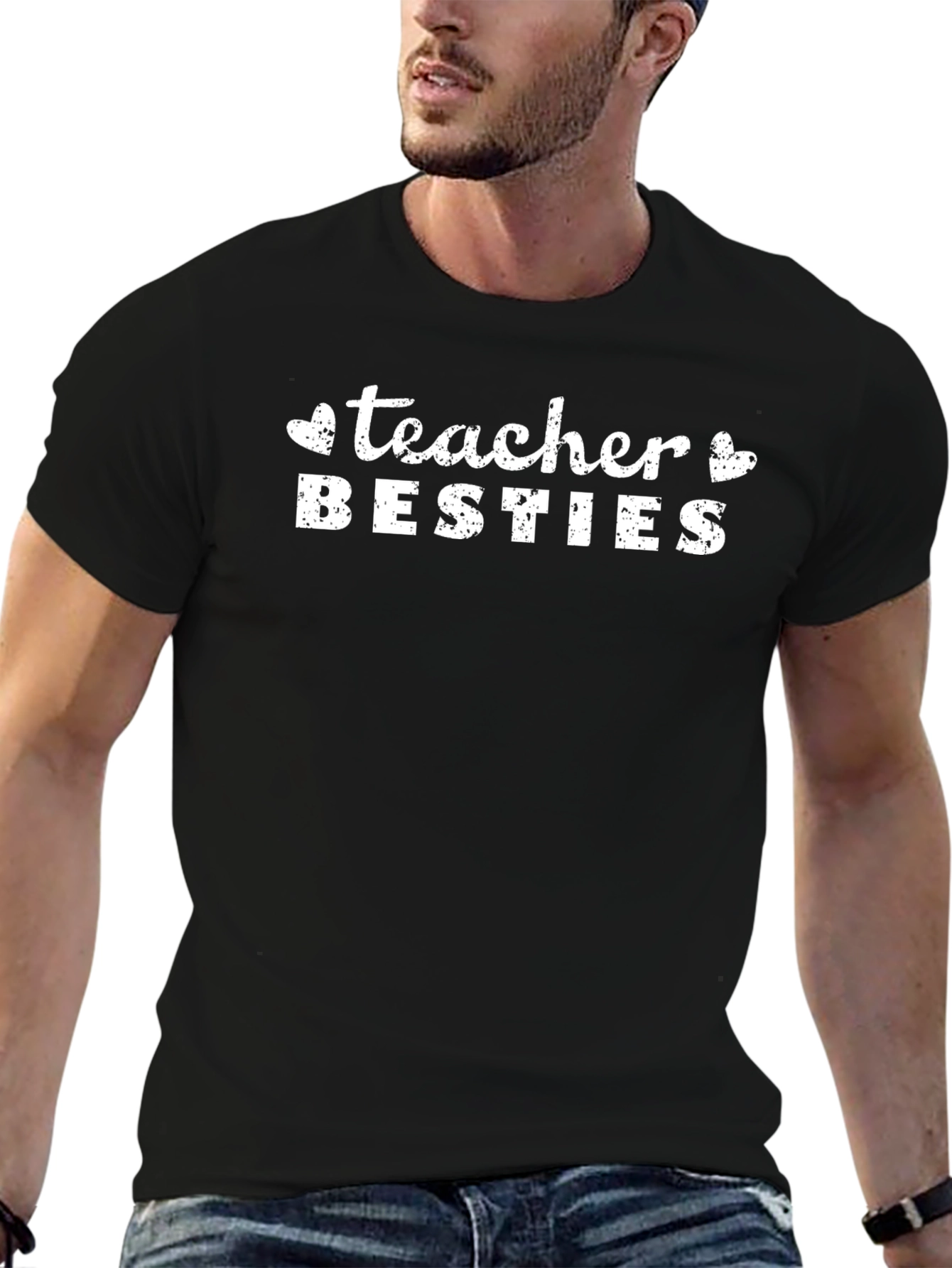 Teacher Besties T-Shirt - Cute School Tee
