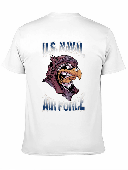 US Naval Air Force Eagle Pilot Graphic Tee
