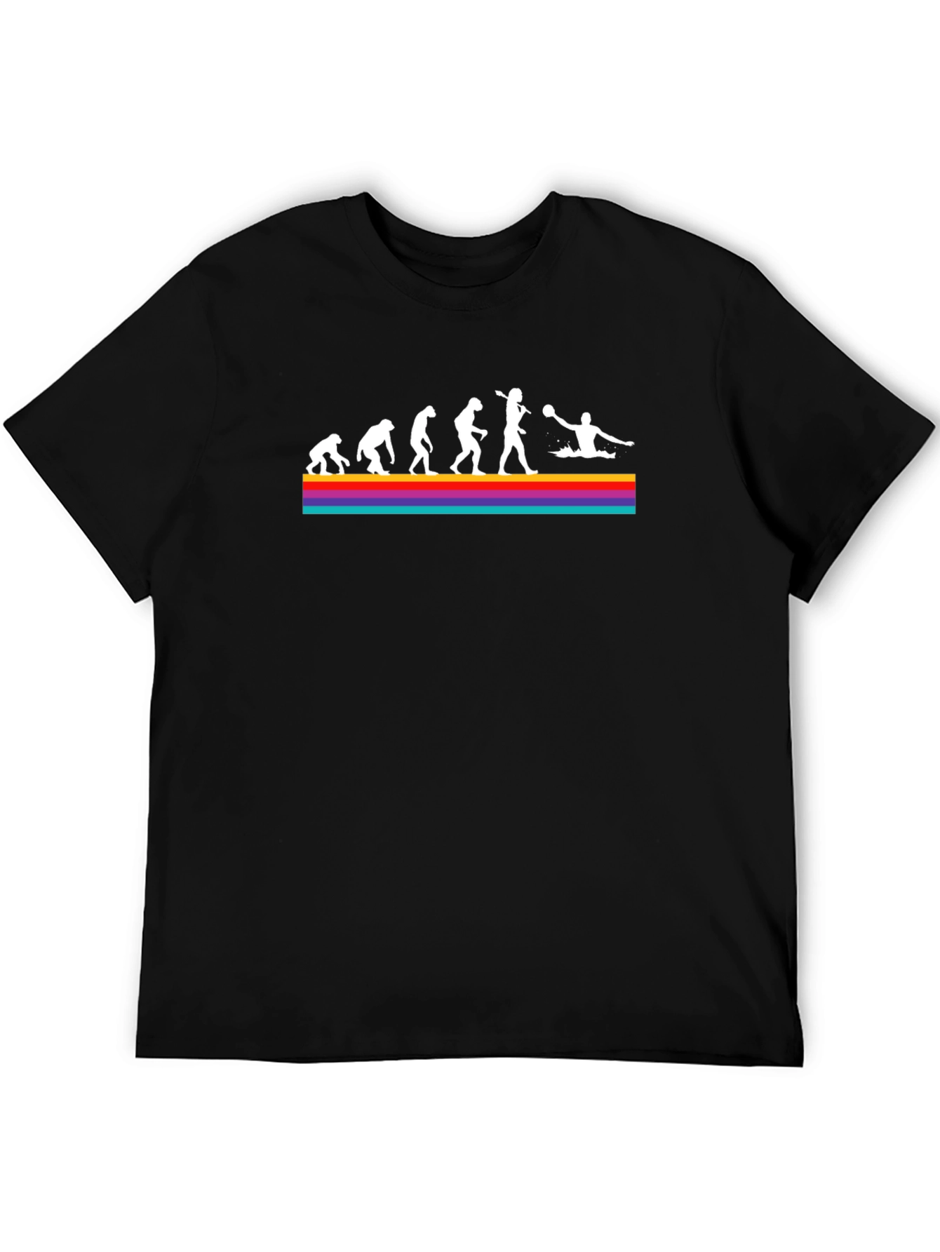 Water Polo Evolution T-Shirt - Black Tee
