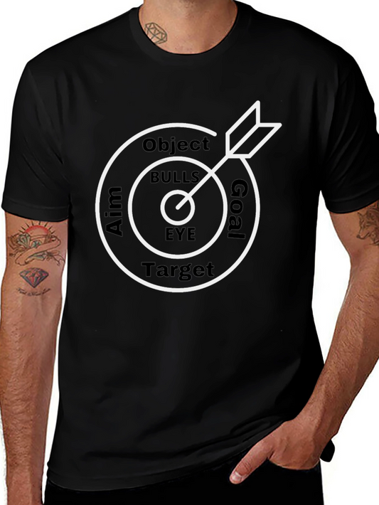 Target Goal T-Shirt - Aim Object Bullseye