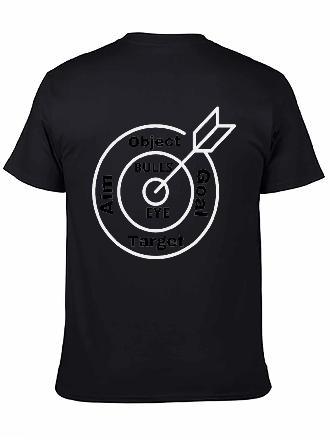 Target Goal T-Shirt - Aim Object Bullseye