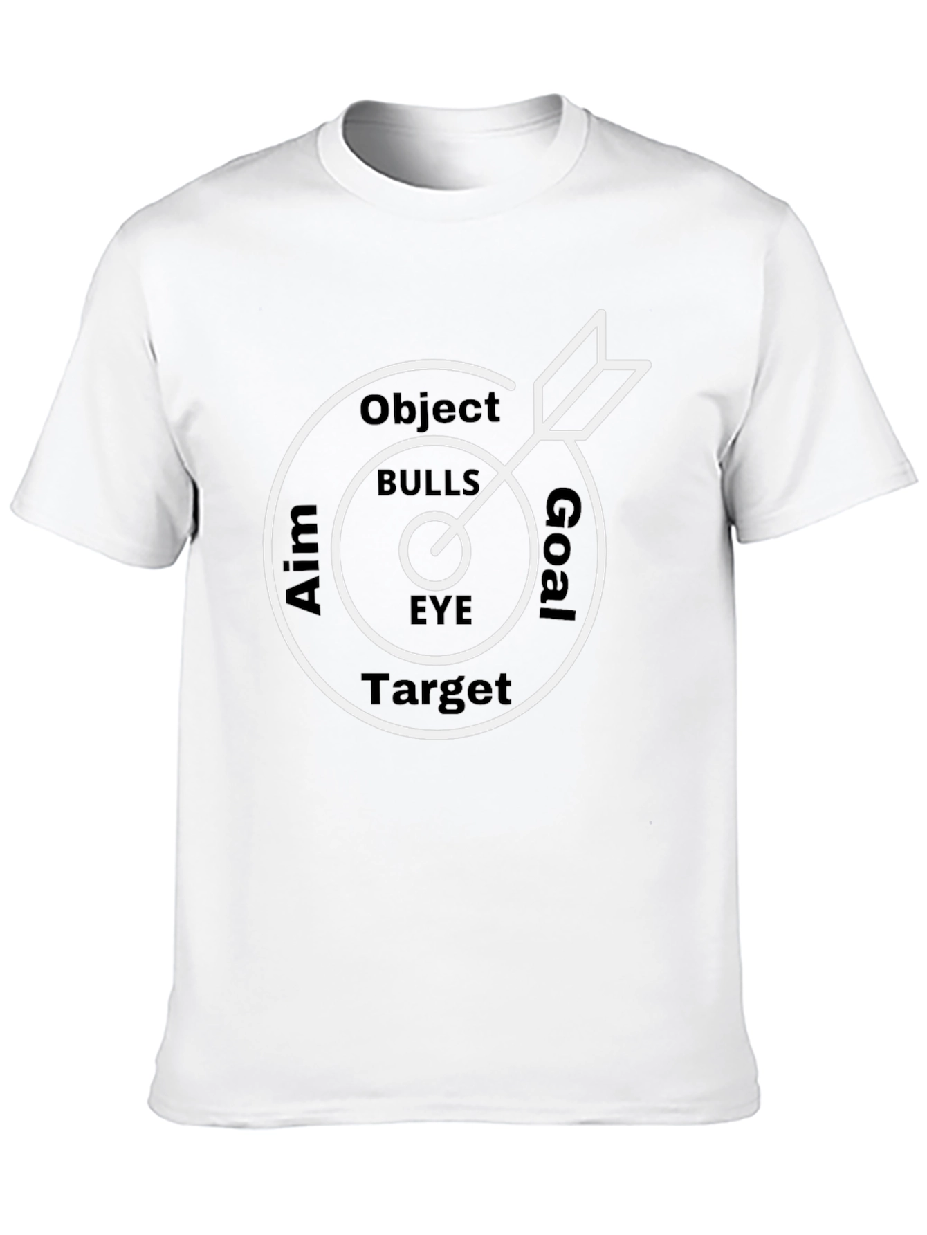 Target Goal T-Shirt - Aim Object Bullseye