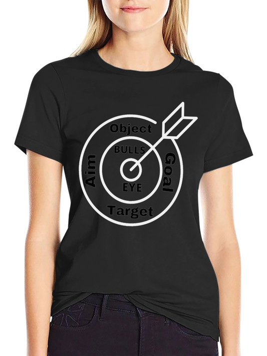 Target Goal T-Shirt - Aim Object Bullseye