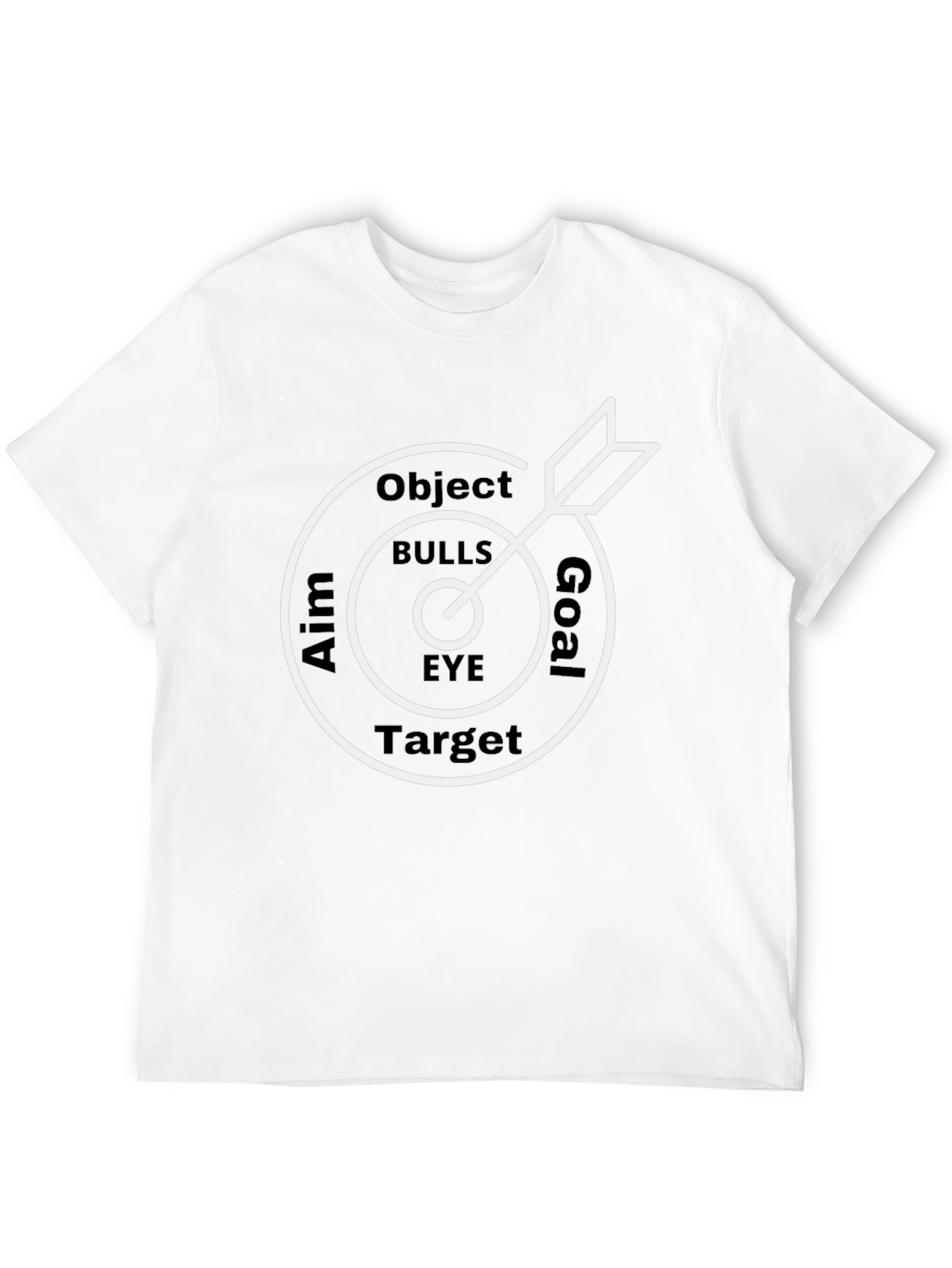 Target Goal T-Shirt - Aim Object Bullseye