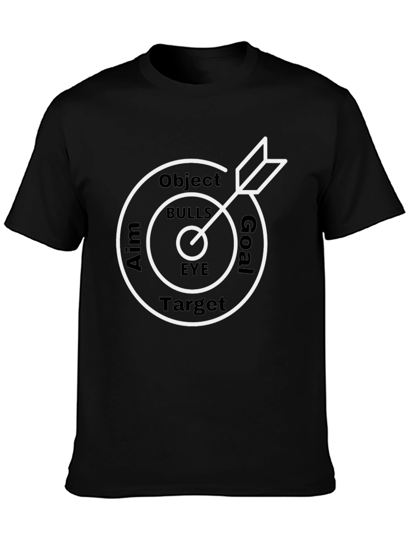 Target Goal T-Shirt - Aim Object Bullseye
