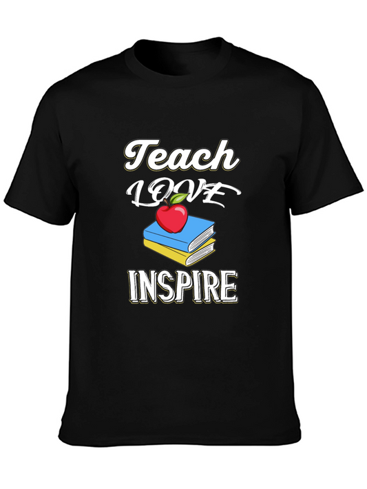 Teach Love Inspire T-Shirt Teacher Gift