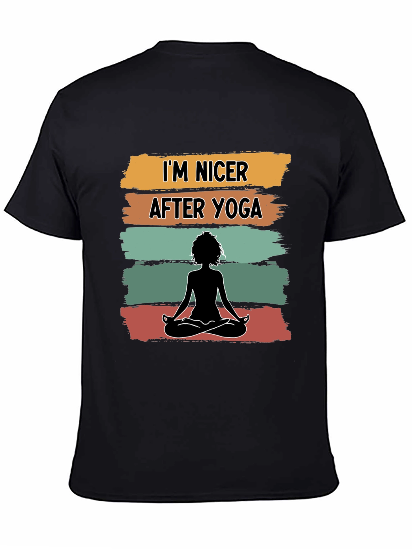 Yoga Lovers Tee: Im Nicer After Yoga