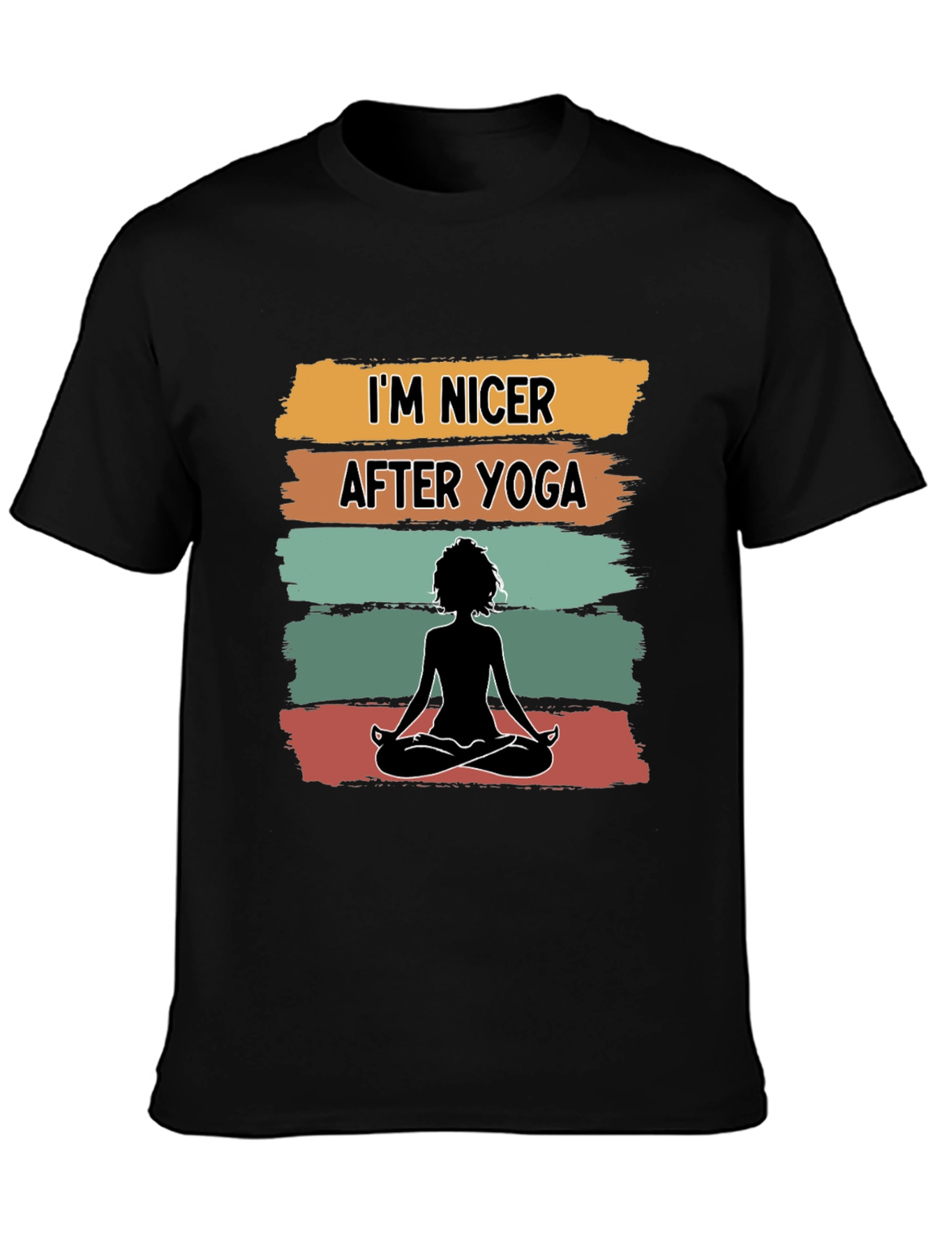 Yoga Lovers Tee: Im Nicer After Yoga