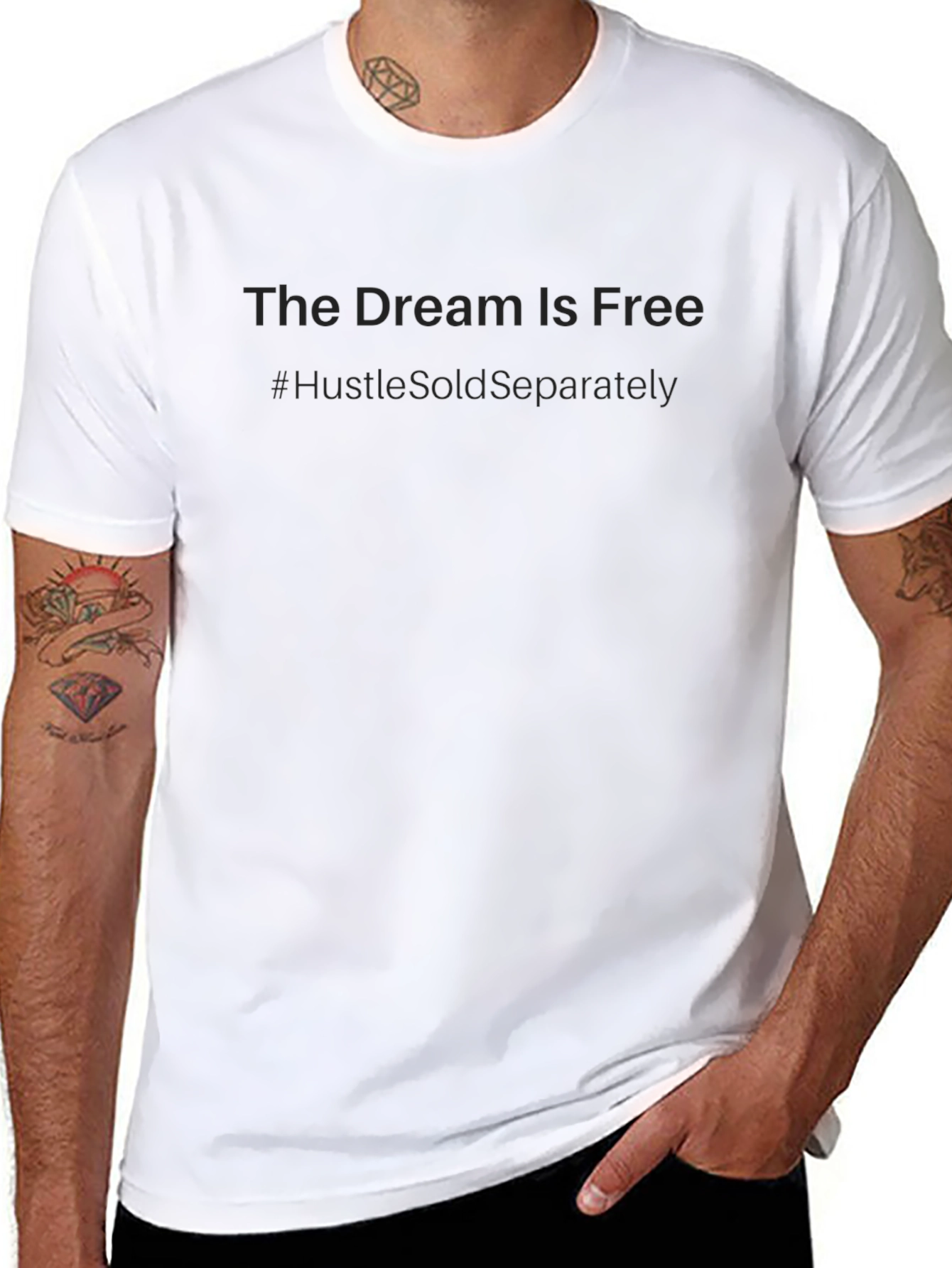 The Dream is Free Black T-Shirt