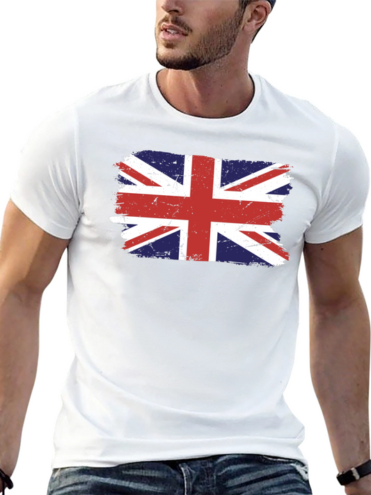 Union Jack T-Shirt - Distressed British Flag Tee