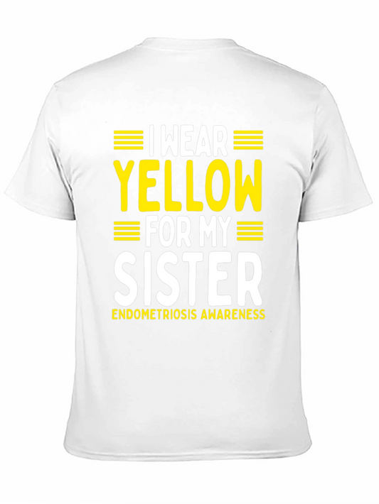 Yellow Endometriosis Awareness T-Shirt