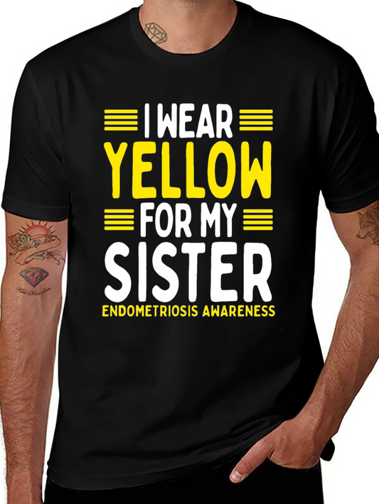 Yellow Endometriosis Awareness T-Shirt