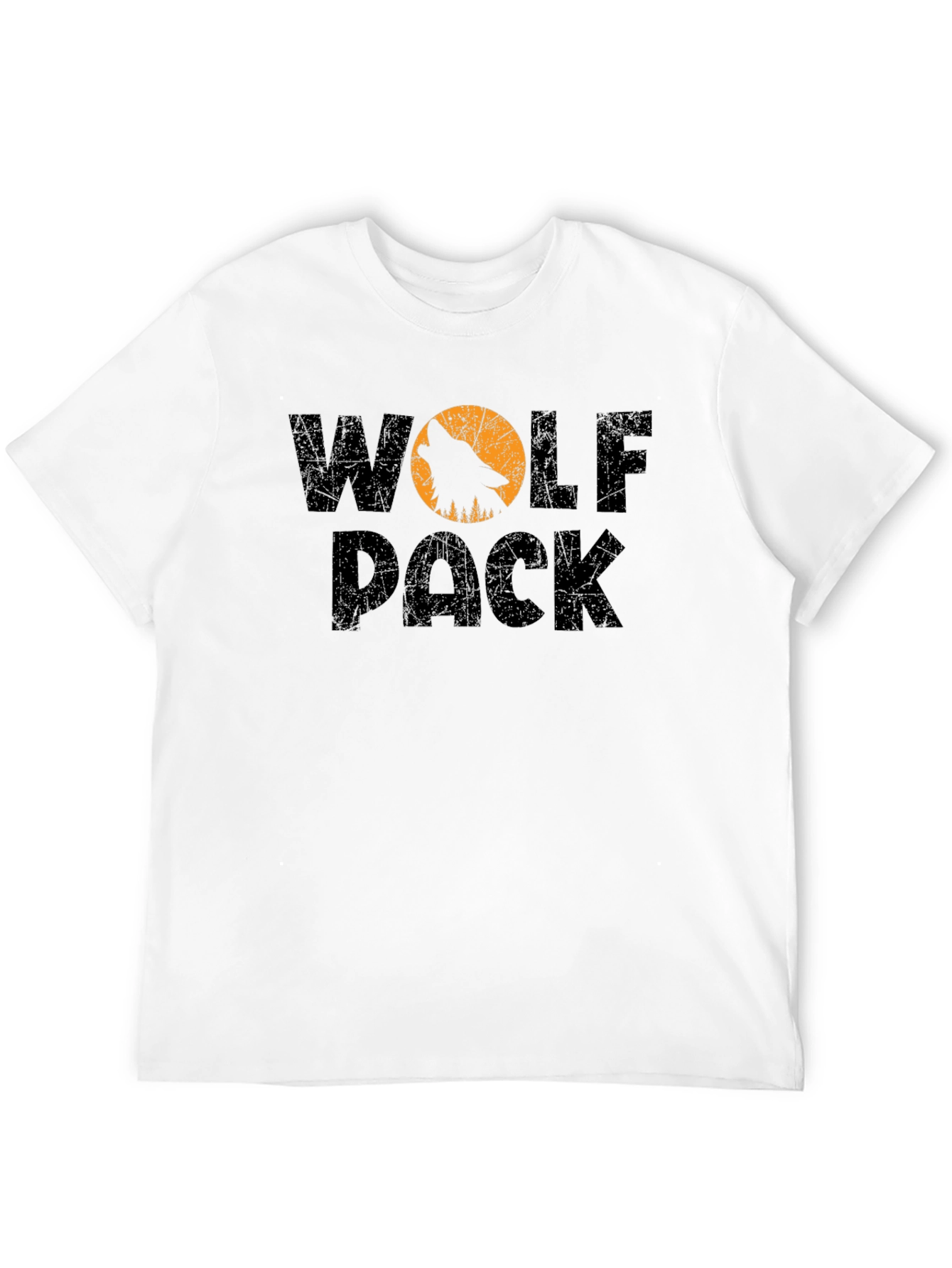 Wolf Pack Graphic Tee - Moonlit Howl Design