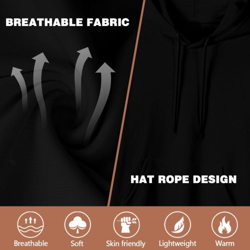 Heavy Metal Disturbing Graphic Hoodie - Unisex Punk Streetwear Casual Pullover