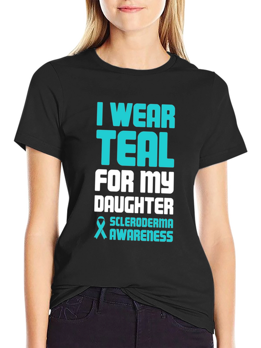Teal Scleroderma Awareness T-Shirt