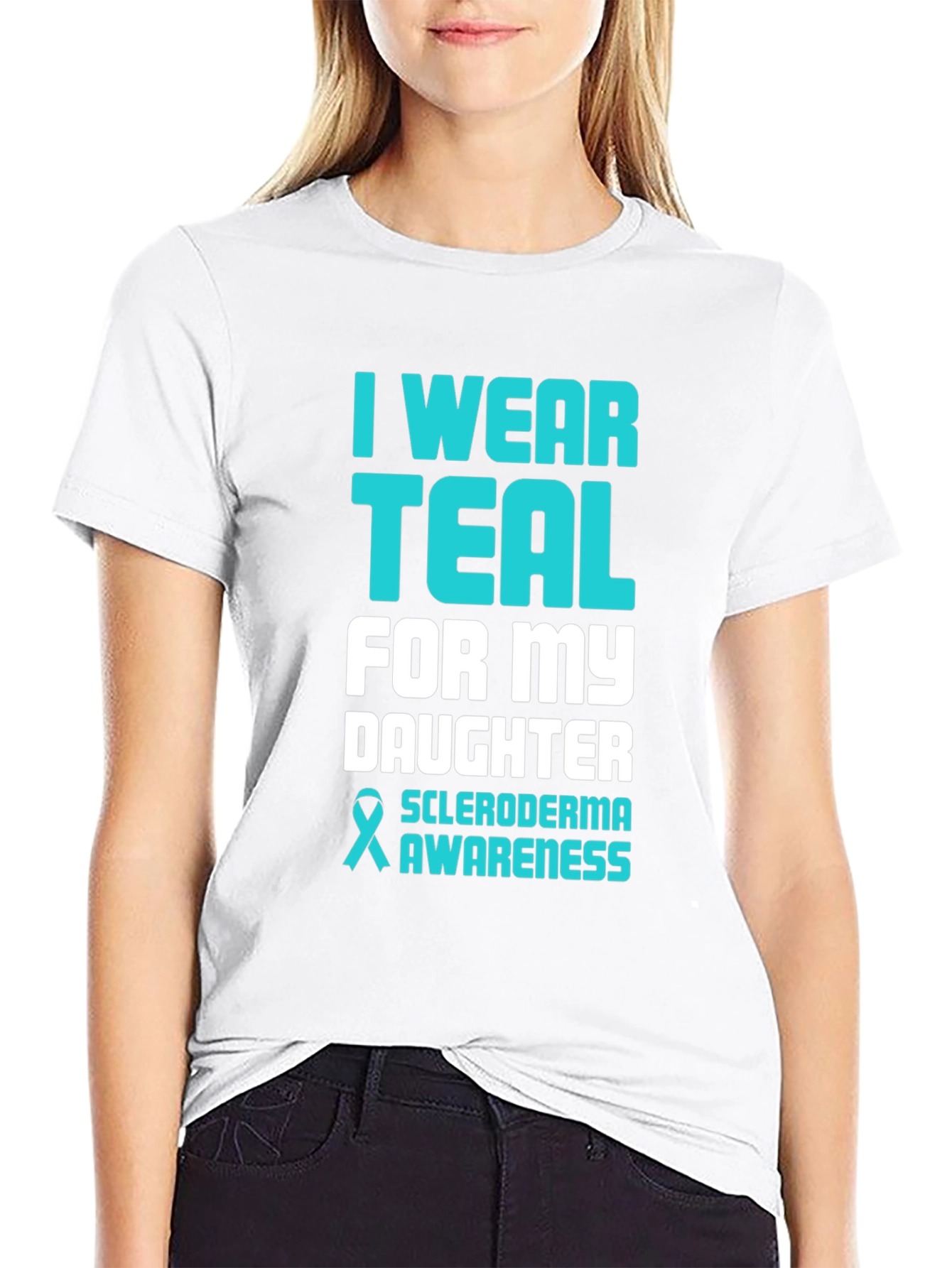 Teal Scleroderma Awareness T-Shirt