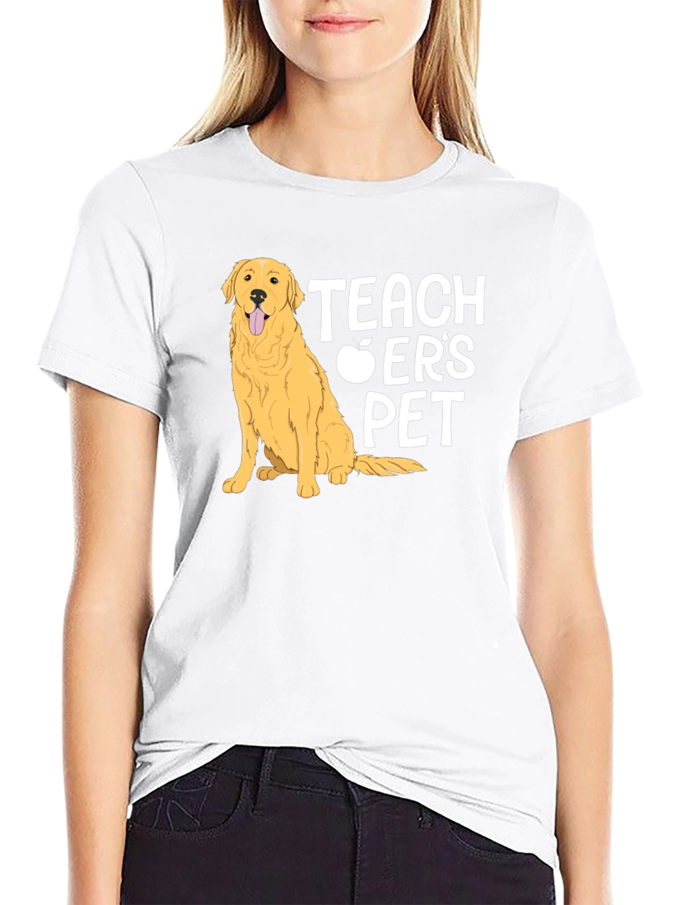Teachers Pet Dog Graphic T-Shirt