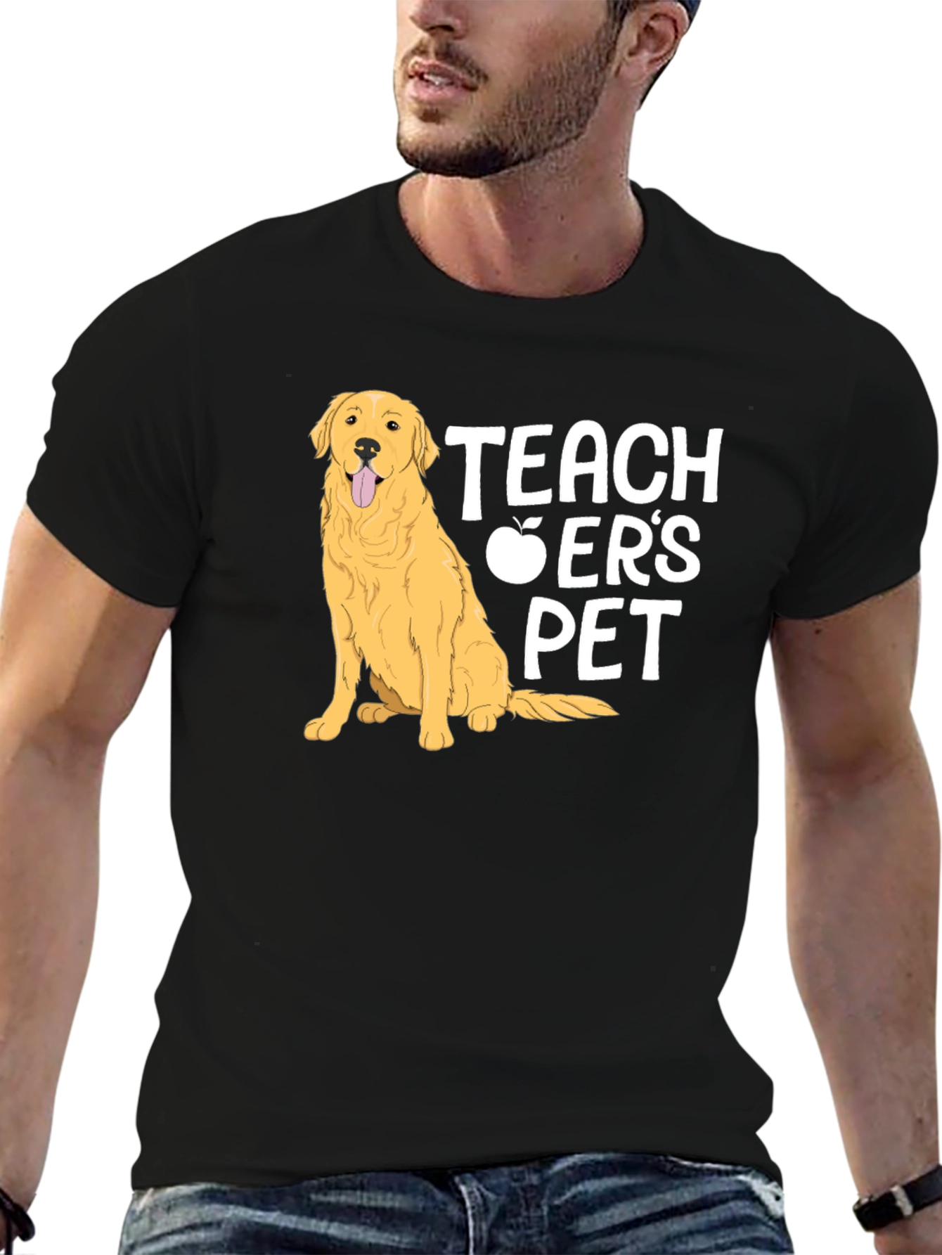 Teachers Pet Dog Graphic T-Shirt